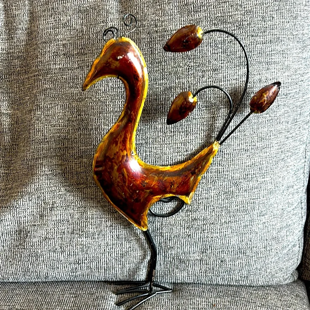 PEACOCK FIGURINE 12